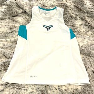 Nike Kobe Bryant Black Mamba dry fit tank embroidered swoosh sz M